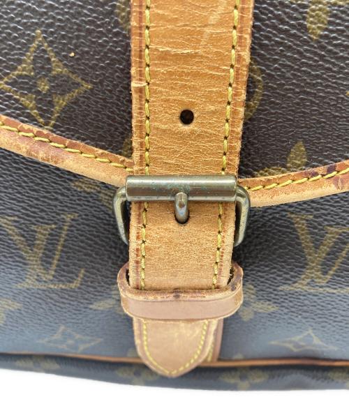 LOUIS VUITTON（ルイ ヴィトン）LOUIS VUITTON (ルイ ヴィトン) モノグラム ソミュール35  メッセンジャー ショルダーバッグ ブラウンの古着・服飾アイテム