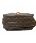 中古・古着 LOUIS VUITTON (ルイ ヴィトン) モノグラム ソミュール35  メッセンジャー ショルダーバッグ ブラウン：30000円