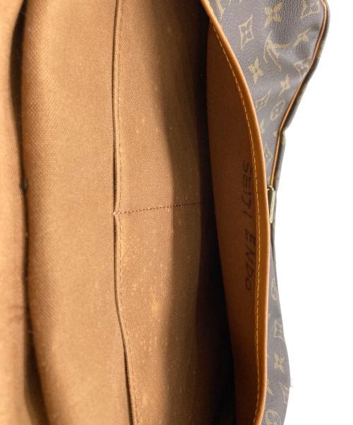 LOUIS VUITTON（ルイ ヴィトン）LOUIS VUITTON (ルイ ヴィトン) モノグラム ソミュール35  メッセンジャー ショルダーバッグ ブラウンの古着・服飾アイテム