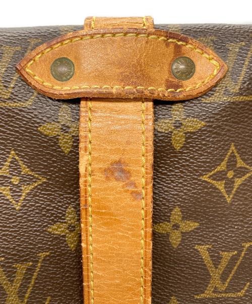 LOUIS VUITTON（ルイ ヴィトン）LOUIS VUITTON (ルイ ヴィトン) モノグラム ソミュール35  メッセンジャー ショルダーバッグ ブラウンの古着・服飾アイテム
