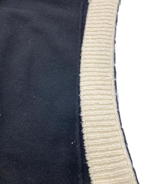 BURBERRY（バーバリー）BURBERRY (バーバリー) ノルディックパターンニット ブラック×アイボリー サイズ:Sの古着・服飾アイテム