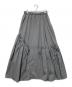 nagonstans（ナゴンスタンス）の古着「アシンメトリードローストリングスカート」｜グレー