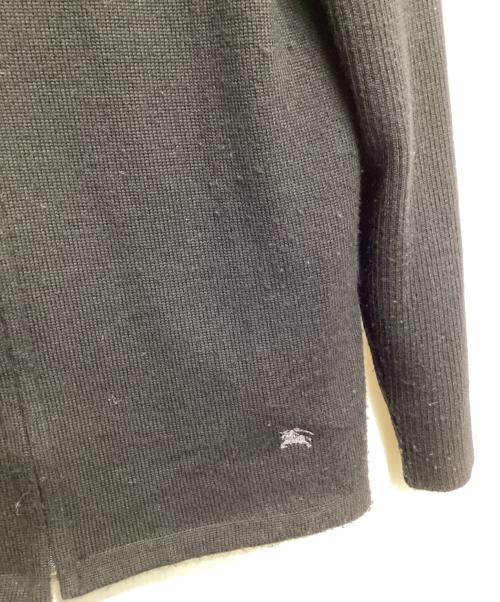 BURBERRY BLACK LABEL（バーバリーブラックレーベル）BURBERRY BLACK LABEL (バーバリーブラックレーベル) ドライバーズニット ブラック サイズ:Lの古着・服飾アイテム