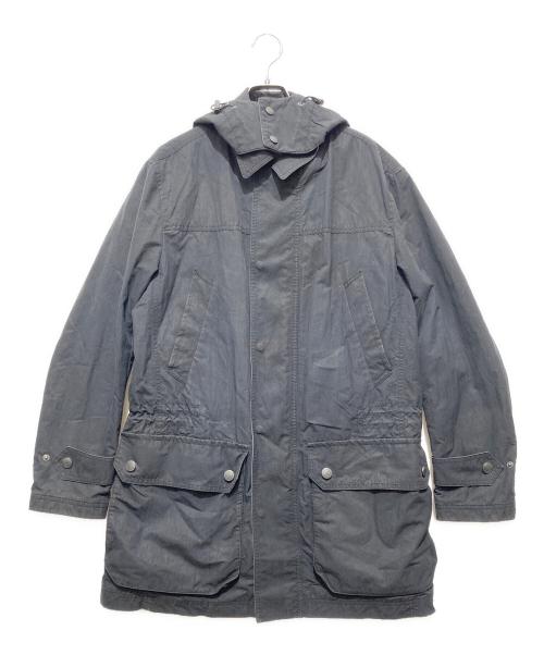 BURBERRY LONDON（バーバリーロンドン）BURBERRY LONDON (バーバリーロンドン) ダウンライナー付裏ノバチェックコート ブラック サイズ:Lの古着・服飾アイテム