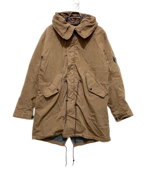 C.P COMPANY（シーピーカンパニー）C.P COMPANY (シーピーカンパニー) 中綿モッズコート ブラウン サイズ:56の古着・服飾アイテム