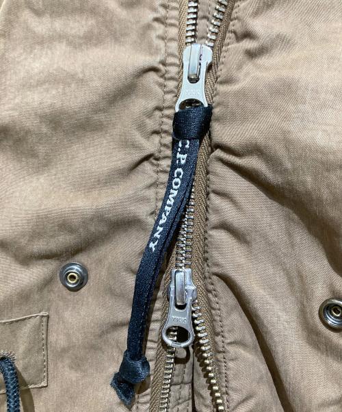 C.P COMPANY（シーピーカンパニー）C.P COMPANY (シーピーカンパニー) 中綿モッズコート ブラウン サイズ:56の古着・服飾アイテム