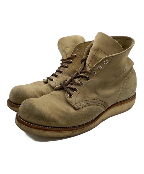 RED WING（レッドウィング）RED WING (レッドウィング) 6-inch Classic Round ブーツ ベージュ サイズ:26cmの古着・服飾アイテム