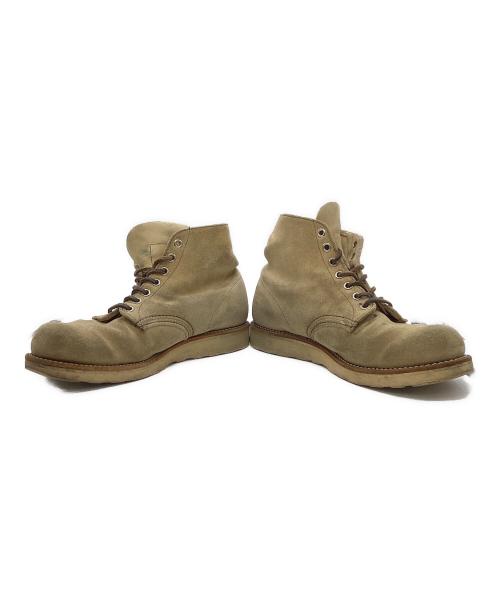 RED WING（レッドウィング）RED WING (レッドウィング) 6-inch Classic Round ブーツ ベージュ サイズ:26cmの古着・服飾アイテム