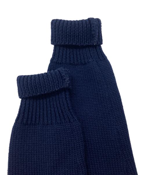 MONCLER（モンクレール）MONCLER (モンクレール) ニットダウン切替ジャケット ネイビー サイズ:XSの古着・服飾アイテム