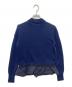 MONCLER (モンクレール) ニットダウン切替ジャケット ネイビー サイズ:XS：45000円
