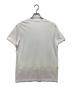 MONCLER (モンクレール) リフレクターロゴTシャツ ホワイト サイズ:M：12000円