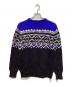 POLO RALPH LAUREN (ポロ・ラルフローレン) ノルディックセーター ブルー×ブラック サイズ:S：5000円