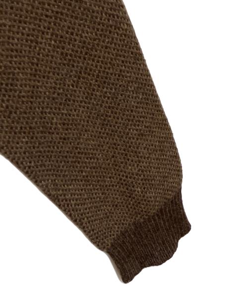 POLO RALPH LAUREN（ポロ・ラルフローレン）POLO RALPH LAUREN (ポロ・ラルフローレン) ハーフボタンニット ブラウン サイズ:Sの古着・服飾アイテム