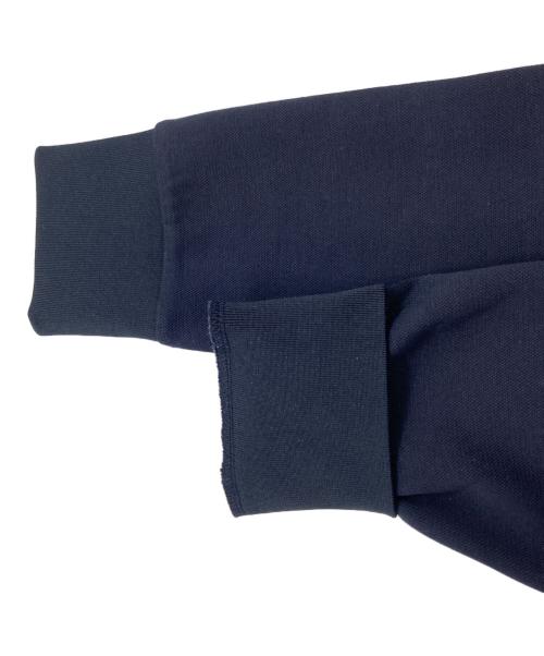HUGO BOSS（ヒューゴ ボス）HUGO BOSS (ヒューゴ ボス) ラグランスリーブ切替ハーフジップフード付きジャケット ネイビー サイズ:Sの古着・服飾アイテム