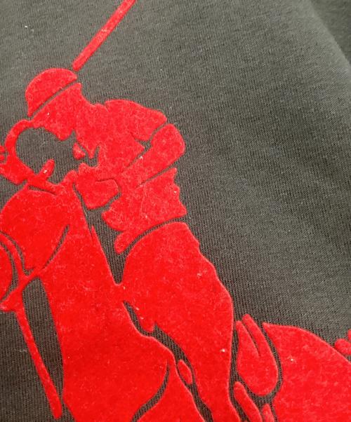 POLO RALPH LAUREN（ポロ・ラルフローレン）POLO RALPH LAUREN (ポロ・ラルフローレン) プルオーバーパーカー ブラック サイズ:Sの古着・服飾アイテム