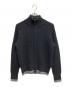 EMPORIO ARMANI（エンポリオ アルマーニ）の古着「ダブルジップドライバーズニット」｜グレー
