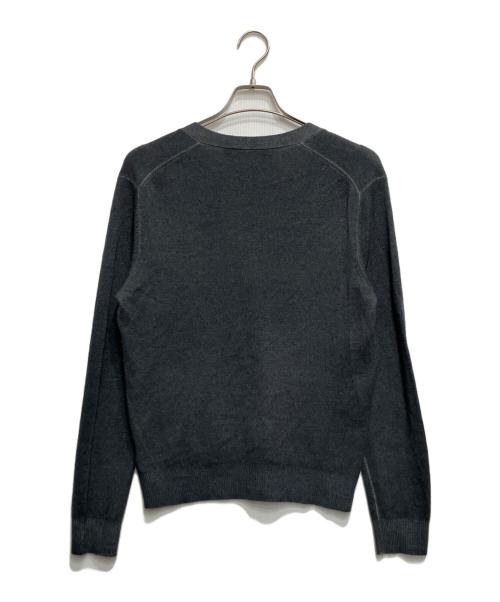 RALPH LAUREN（ラルフローレン）RALPH LAUREN (ラルフローレン) カシミヤニットカーディガン グレー サイズ:Ｍの古着・服飾アイテム