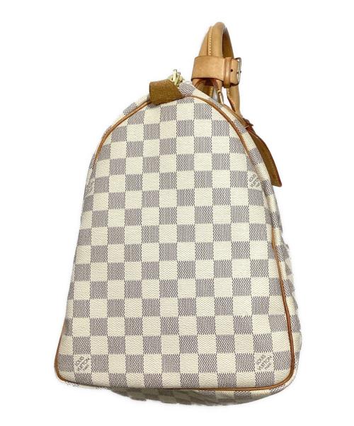 LOUIS VUITTON（ルイ ヴィトン）LOUIS VUITTON (ルイ ヴィトン) ダミエ・アズール キーポル50 ボストンバッグ アイボリー×ブルーの古着・服飾アイテム