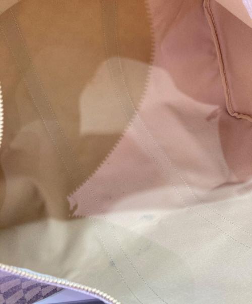 LOUIS VUITTON（ルイ ヴィトン）LOUIS VUITTON (ルイ ヴィトン) ダミエ・アズール キーポル50 ボストンバッグ アイボリー×ブルーの古着・服飾アイテム