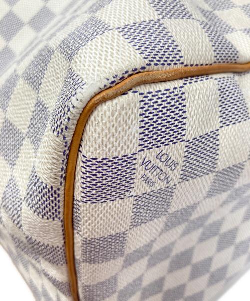 LOUIS VUITTON（ルイ ヴィトン）LOUIS VUITTON (ルイ ヴィトン) ダミエ・アズール キーポル50 ボストンバッグ アイボリー×ブルーの古着・服飾アイテム