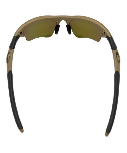 OAKLEY（オークリー）OAKLEY (オークリー) HALFJACKET / ハーフジャケット サングラス ベージュ×ブラックの古着・服飾アイテム