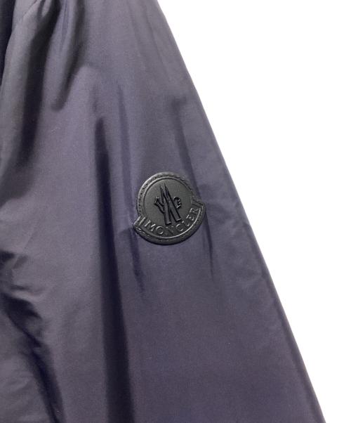 MONCLER（モンクレール）MONCLER (モンクレール) Moncler Long Sleeves Ribbed Collar Jacket ロングスリーブリブカラー リバーシブル ウール ナイロン ジャケット ネイビー サイズ:3の古着・服飾アイテム