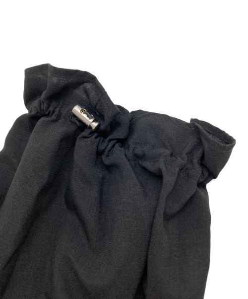 OMMO（オーエムエムオー）OMMO (オーエムエムオー) VOLUME HEM GATHER ALL IN ONE ボリュームヘムギャザーオールインワン ブラック サイズ:FREEの古着・服飾アイテム