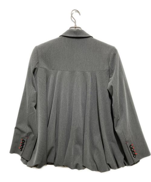 OMMO（オーエムエムオー）OMMO (オーエムエムオー) BIG SHOULDER BALLOON JK グレー サイズ:Freeの古着・服飾アイテム