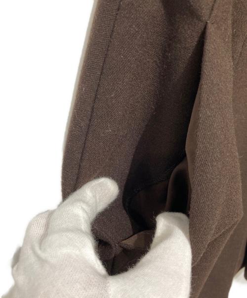 HER LIP TO（ハーリップトゥ）HER LIP TO (ハーリップトゥ) 半袖ワンピース ブラウン サイズ:Sの古着・服飾アイテム