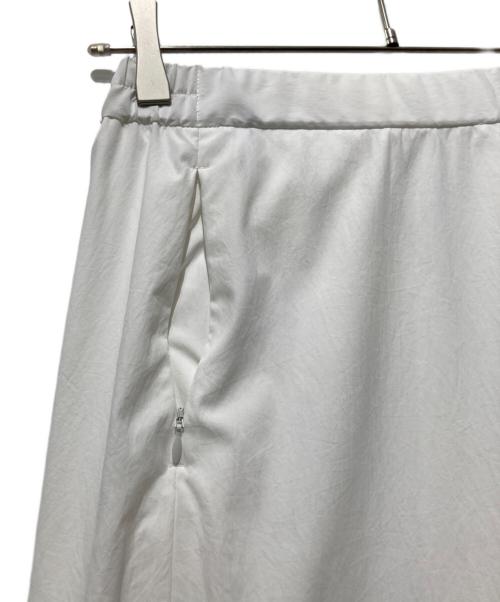 UN3D.（アンスリード）UN3D. (アンスリード) LAYER PARTS SK レイヤー パーツ スカート ホワイト サイズ:36の古着・服飾アイテム