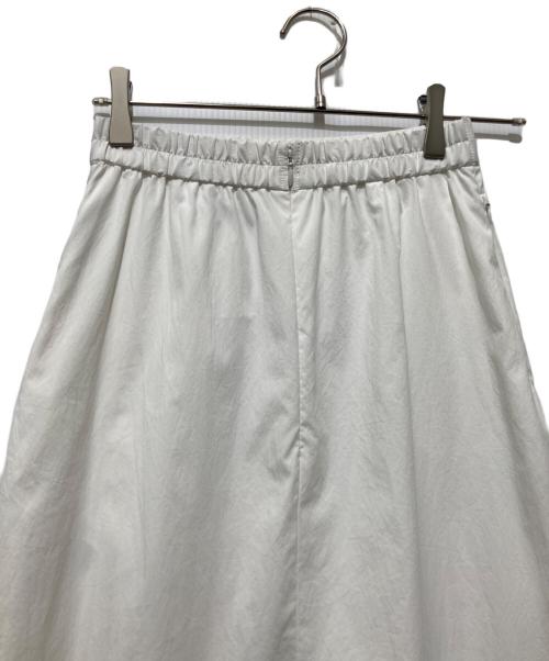 UN3D.（アンスリード）UN3D. (アンスリード) LAYER PARTS SK レイヤー パーツ スカート ホワイト サイズ:36の古着・服飾アイテム