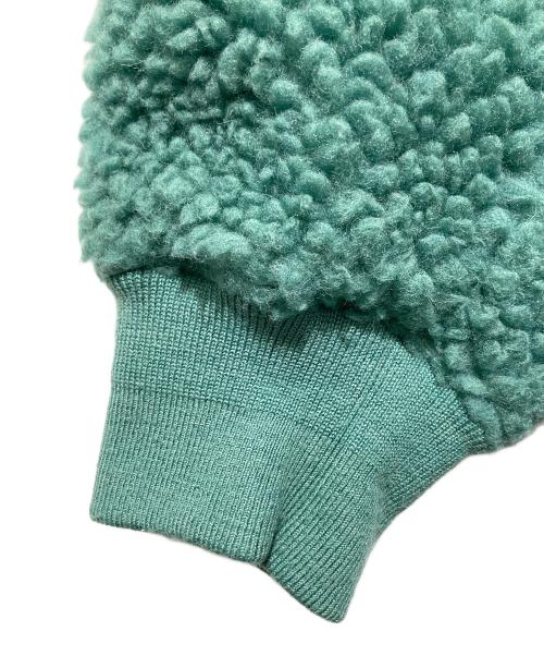 THE NORTHFACE PURPLELABEL（ザ・ノースフェイス パープルレーベル）THE NORTHFACE PURPLELABEL (ザ・ノースフェイス パープルレーベル) Wool Boa Fleece Denali Coat　GORE－TEX グリーン×グレー サイズ:WSの古着・服飾アイテム