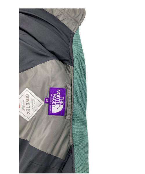 THE NORTHFACE PURPLELABEL（ザ・ノースフェイス パープルレーベル）THE NORTHFACE PURPLELABEL (ザ・ノースフェイス パープルレーベル) Wool Boa Fleece Denali Coat　GORE－TEX グリーン×グレー サイズ:WSの古着・服飾アイテム