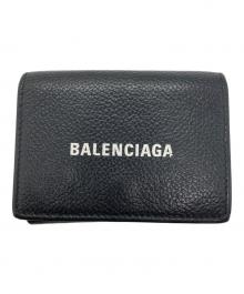 BALENCIAGA（バレンシアガ）の古着「3つ折り財布」｜ブラック
