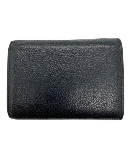 BALENCIAGA（バレンシアガ）BALENCIAGA (バレンシアガ) 3つ折り財布 ブラックの古着・服飾アイテム
