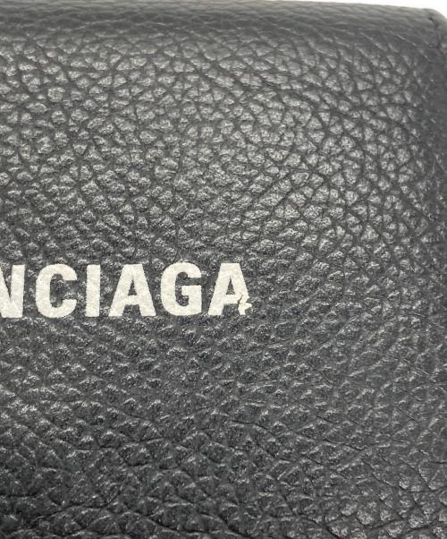 BALENCIAGA（バレンシアガ）BALENCIAGA (バレンシアガ) 3つ折り財布 ブラックの古着・服飾アイテム