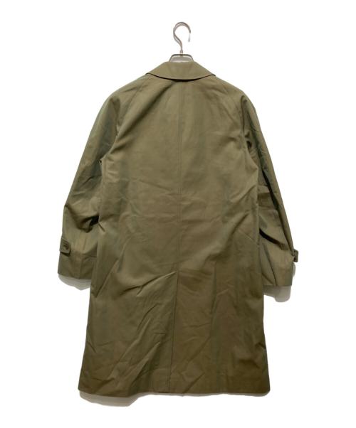 Aquascutum（アクアスキュータム）Aquascutum (アクアスキュータム) ライナー付玉蟲ステンカラーコート グリーン サイズ:表記無しの古着・服飾アイテム