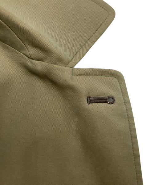 Aquascutum（アクアスキュータム）Aquascutum (アクアスキュータム) ライナー付玉蟲ステンカラーコート グリーン サイズ:表記無しの古着・服飾アイテム