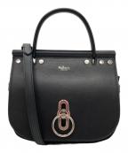 MULBERRYマルベリー）の古着「スモールアンバリーサッチェルショルダーバッグ」｜ブラック