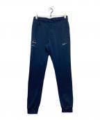 NIKE×F.C.R.B.ナイキ×エフシーレアルブリストル）の古着「DRI-FIT KNIT FLEECE LONG PANTS/ドライフィット ニット フリース ロングパンツ」｜ネイビー
