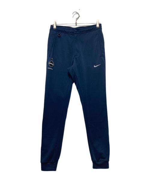 NIKE（ナイキ）NIKE (ナイキ) F.C.R.B. (エフシーレアルブリストル) DRI-FIT KNIT FLEECE LONG PANTS/ドライフィット ニット フリース ロングパンツ ネイビー サイズ:Mの古着・服飾アイテム