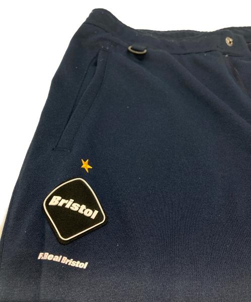 NIKE（ナイキ）NIKE (ナイキ) F.C.R.B. (エフシーレアルブリストル) DRI-FIT KNIT FLEECE LONG PANTS/ドライフィット ニット フリース ロングパンツ ネイビー サイズ:Mの古着・服飾アイテム