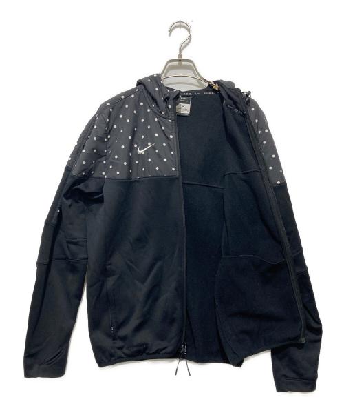 NIKE（ナイキ）NIKE (ナイキ) F.C.R.B. (エフシーレアルブリストル) DOT SWEAT HOODIE ドットプリントパーカー ブラック サイズ:Mの古着・服飾アイテム
