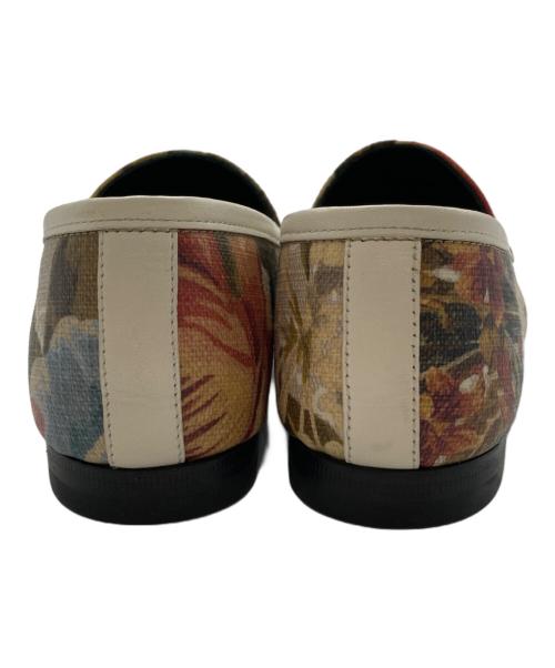 GUCCI（グッチ）GUCCI (グッチ) ホースビットローファー グリーン サイズ:34 1/2の古着・服飾アイテム