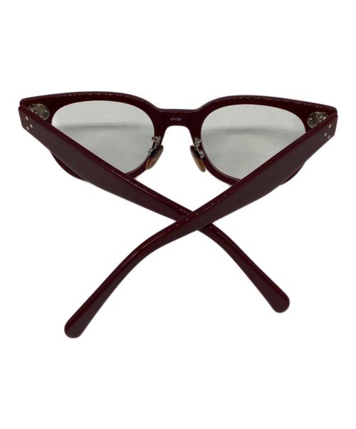 CELINE（セリーヌ）CELINE (セリーヌ) 伊達眼鏡  ボルドー サイズ:47□20-145の古着・服飾アイテム