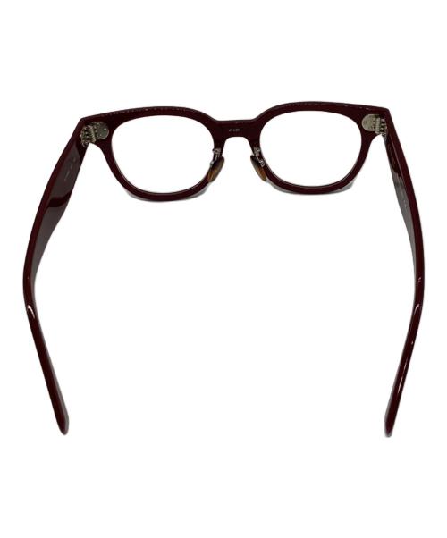 CELINE（セリーヌ）CELINE (セリーヌ) 伊達眼鏡  ボルドー サイズ:47□20-145の古着・服飾アイテム