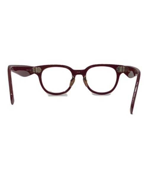 CELINE（セリーヌ）CELINE (セリーヌ) 伊達眼鏡  ボルドー サイズ:47□20-145の古着・服飾アイテム