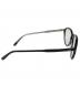 中古・古着 Garrett Leight California Optical (ギャレット レイト カリフォルニア オプティカル) DEWEY / デューイ / 眼鏡 ブラック サイズ:46□22：15000円