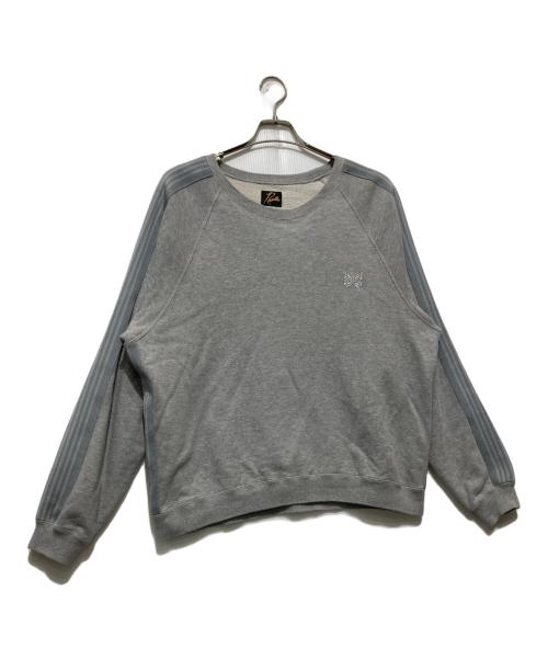 Needles（ニードルズ）Needles (ニードルズ) クルーネックスウェット グレー サイズ:Ｍの古着・服飾アイテム