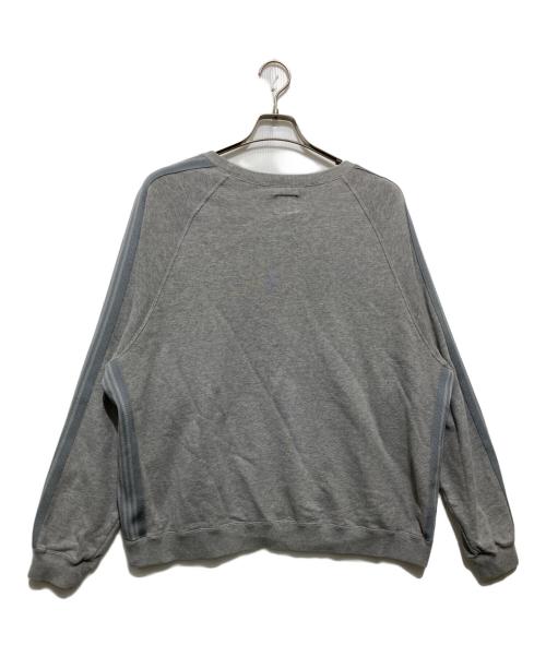 Needles（ニードルズ）Needles (ニードルズ) クルーネックスウェット グレー サイズ:Ｍの古着・服飾アイテム